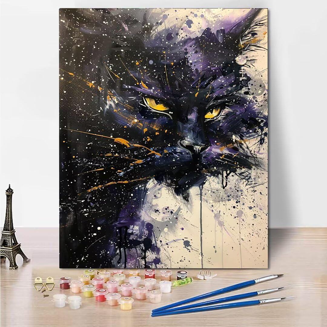 RNXAOPEN Dipingere con i Numeri Bambini, Passatempo per Adulti Kit Lavoretti Creativi per Bambini, Paint by Numbers Idee Regalo Bambina Bambino, Giochi Creativi Giochi Bambina name 70x95cm 1854-3