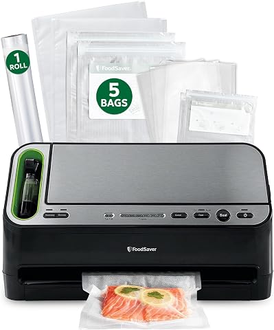 FoodSaver V4400 2-in-1 Vacuum Sealer Machine with Automatic Bag Detection