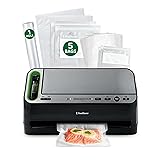 FoodSaver V4400 2-in-1 Vacuum Sealer Machine with Automatic Vacuum Sealer Bag Detection and Starter Kit Machine & Starter Kit