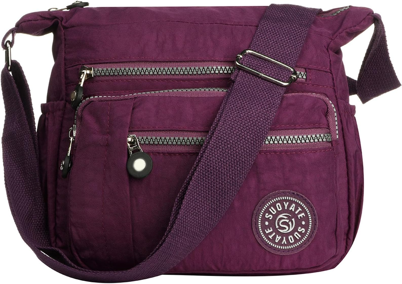 Purple Multi Pocket Bag