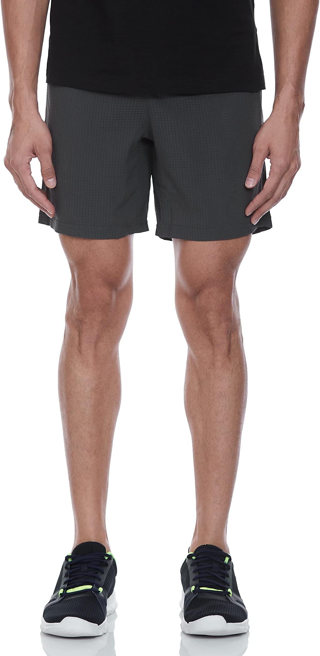 Men's Synthetic Shorts (DQ1901_S 7_Grey Six_Small 7)