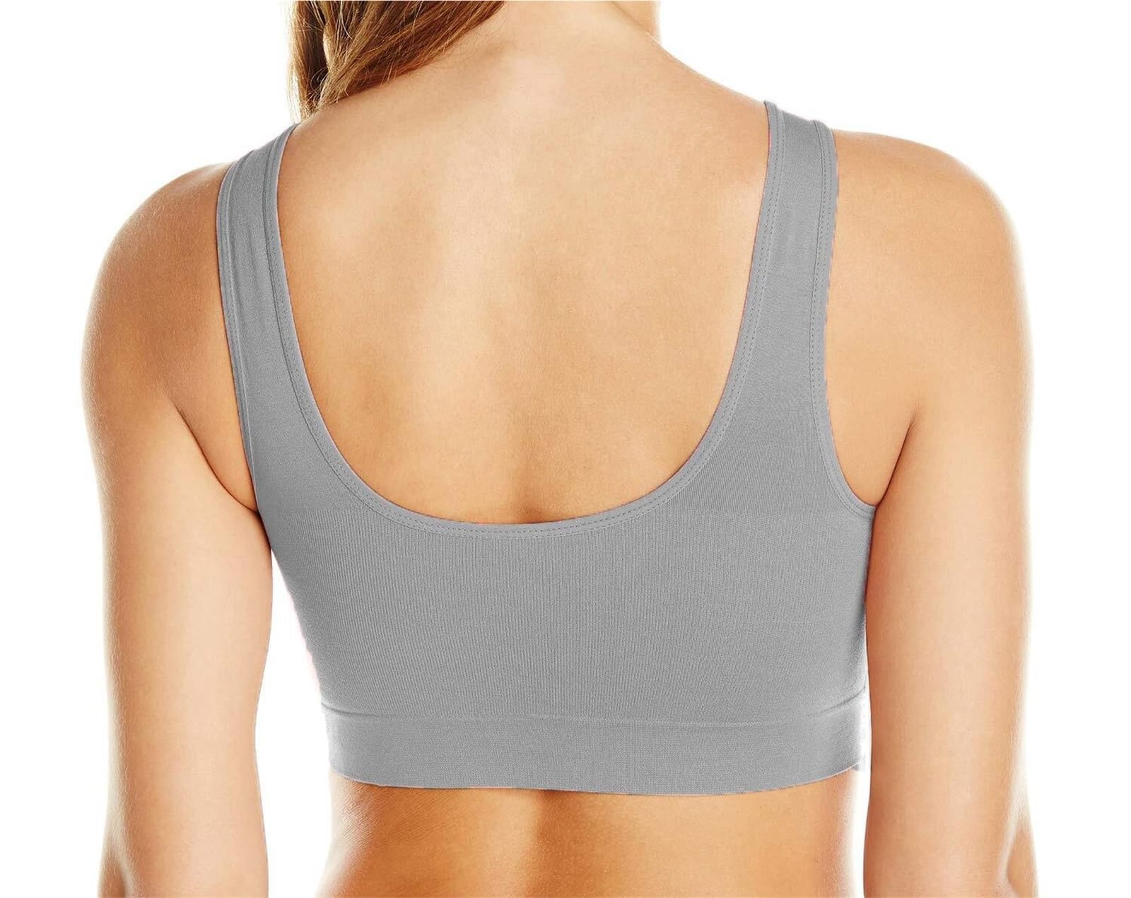 Reggiseno Sportivo Donna Reggiseno Sportivo da Donna Fitness Corsa Yoga Reggiseno Elasticizzato Traspirante E Confortevole Senza Cuciture Comfort Reggiseno Sportivo(G,3XL)