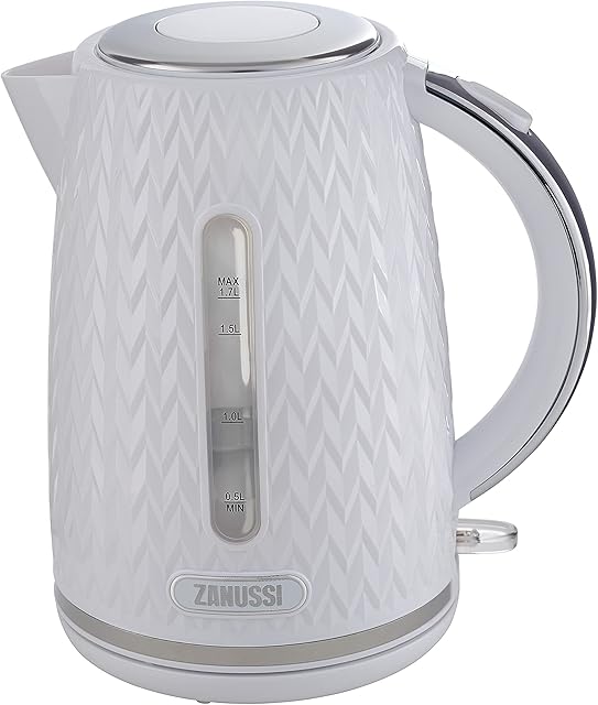 Zanussi ZEK-1350-WT Digital Cordless Kettle - White