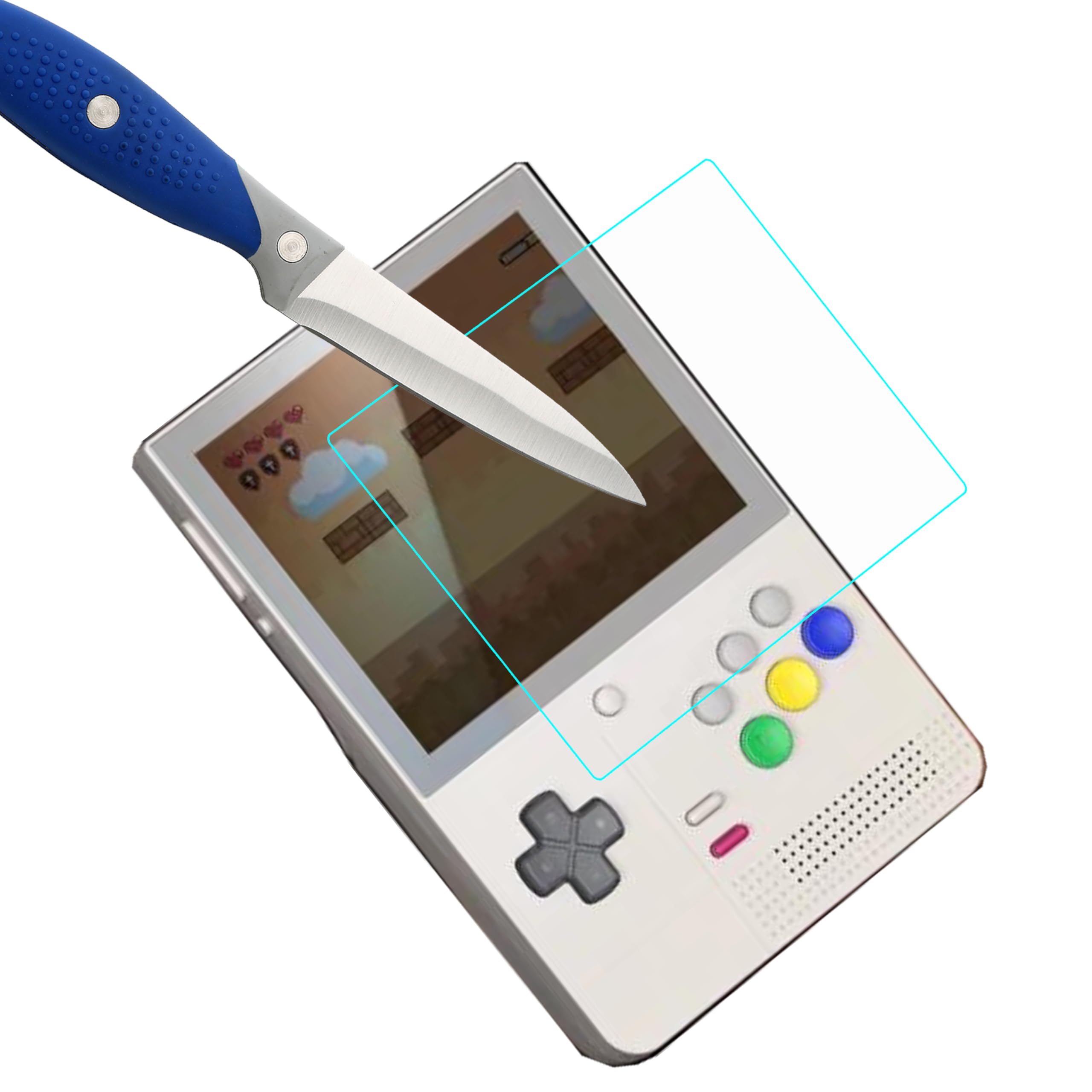Mr.Shield Pellicola In Vetro Temperato Per Retroid Pocket 6 | 3 Pezzi, Durezza 9H, Anti-impronta E Installazione Senza Bolle