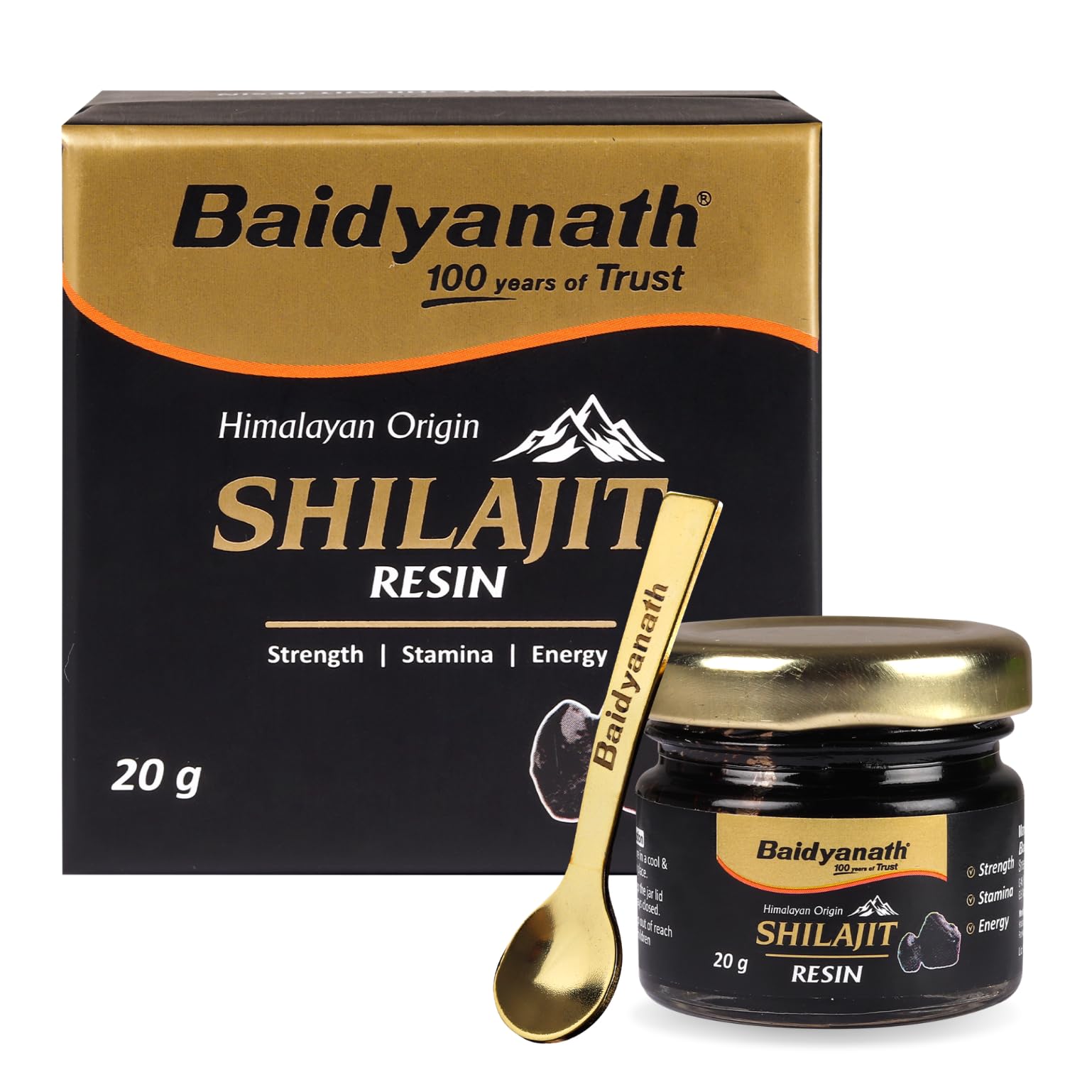 Baidyanath Himalayan Shilajit Resin 20g | Rich in Fulvic Acid|For Strength, Power & Stamina-image-17