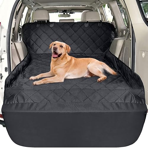 F-color SUV - Forro de carga para perros resistente al agua para SUV sedanes furgonetas tamaño grande ajuste universal