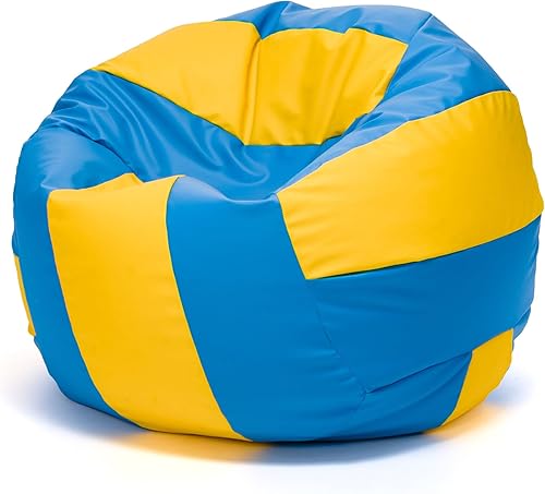 Pouf ballon de volley XXL