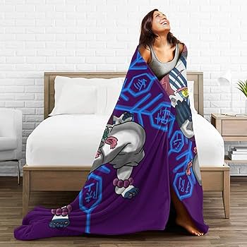 Amazon｜猗窩座 オシャレ 毛布 ブランケット 大判 タオルケット厚手