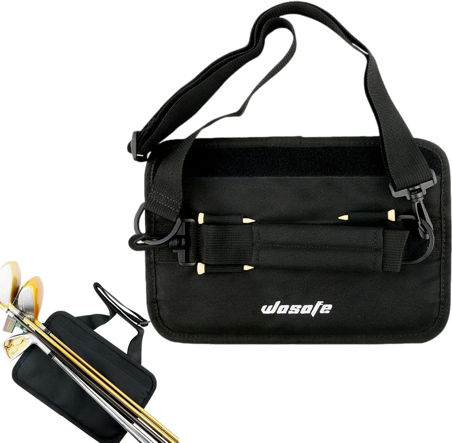 Golf Club Bag, Heavy Duty Waterproof Golf Carry Bag with Detachable