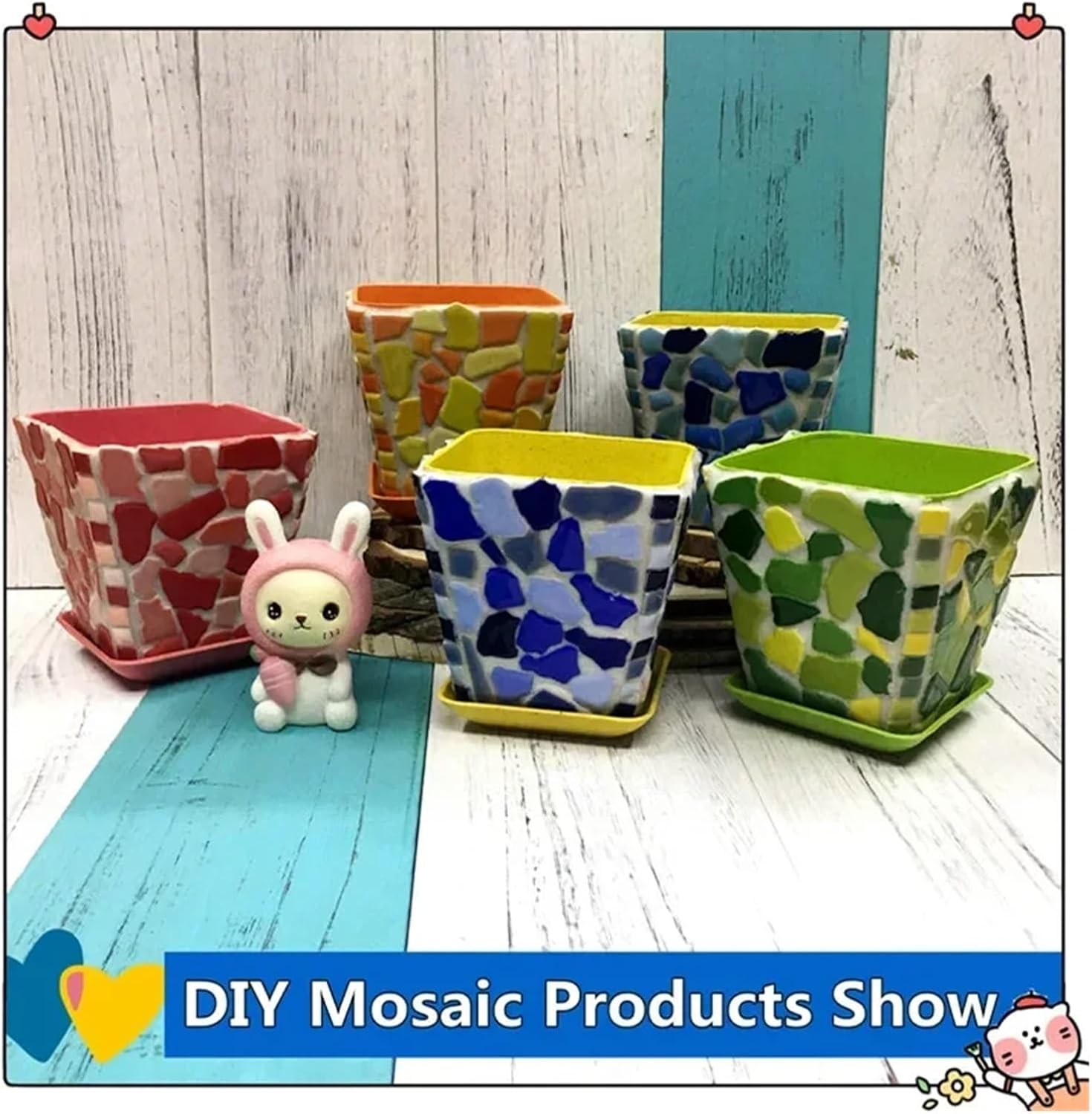 Mosaic Tiles 200g/7.05oz(Approx. 155-170pcs) Porcelain Mosaic Tiles 1-2.5cm 0.4mm Thickness Ceramic Mosaic Stones DIY Mosaic Craft Material(Light Purple red)