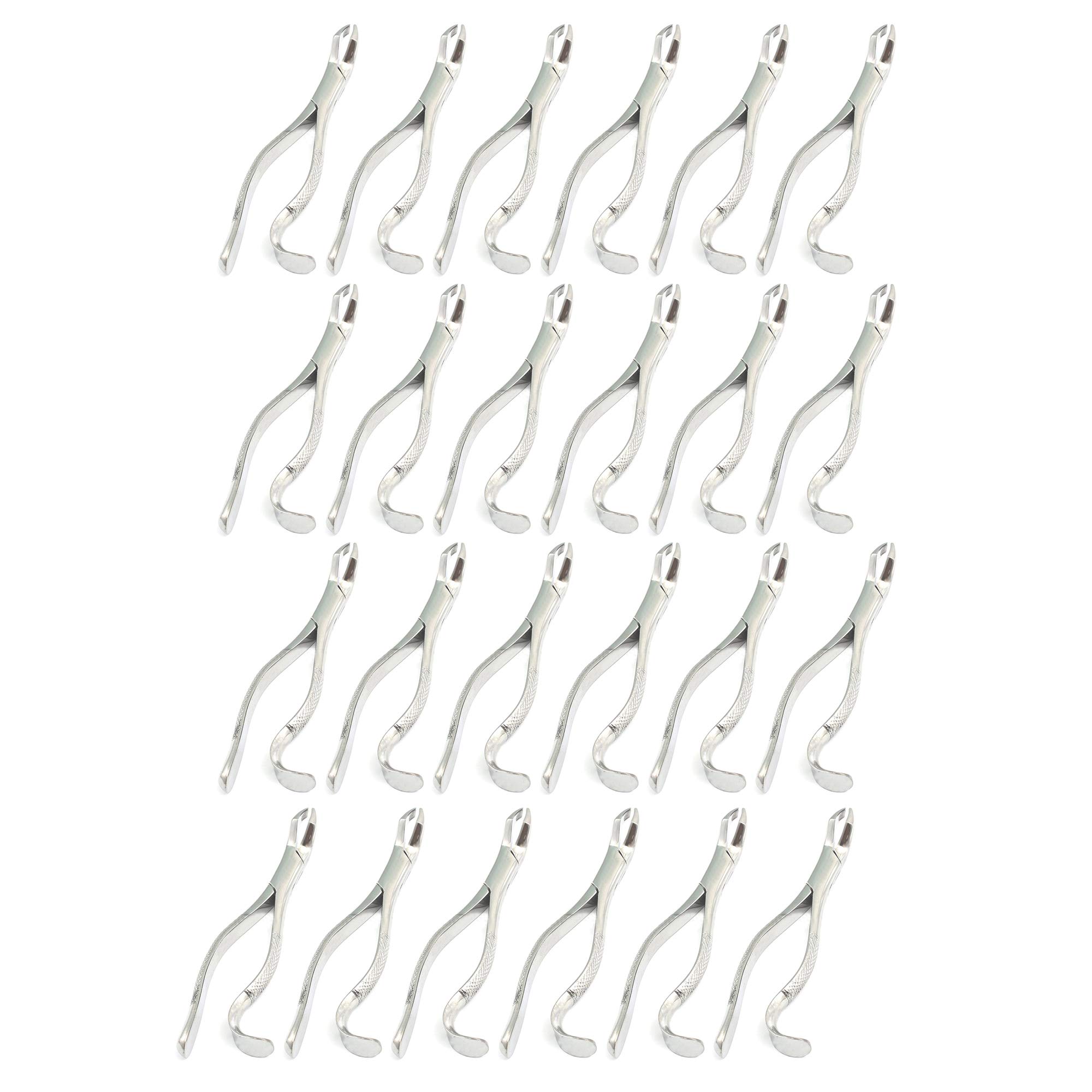 OdontoMed2011 Set Of 24 Dental Extracting Forceps 210H Dental Extraction Instruments ODM