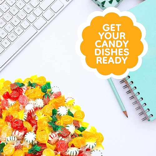 Miniatura 3 de LaetaFood Surtido de dulces duros americanos antiguos, envueltos individualmente (bolsa de 1 libra)