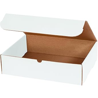 Aviditi MIBMS1000 Corrugated Cardboard Box Packing Carton Literature Mailer, 15-1/8