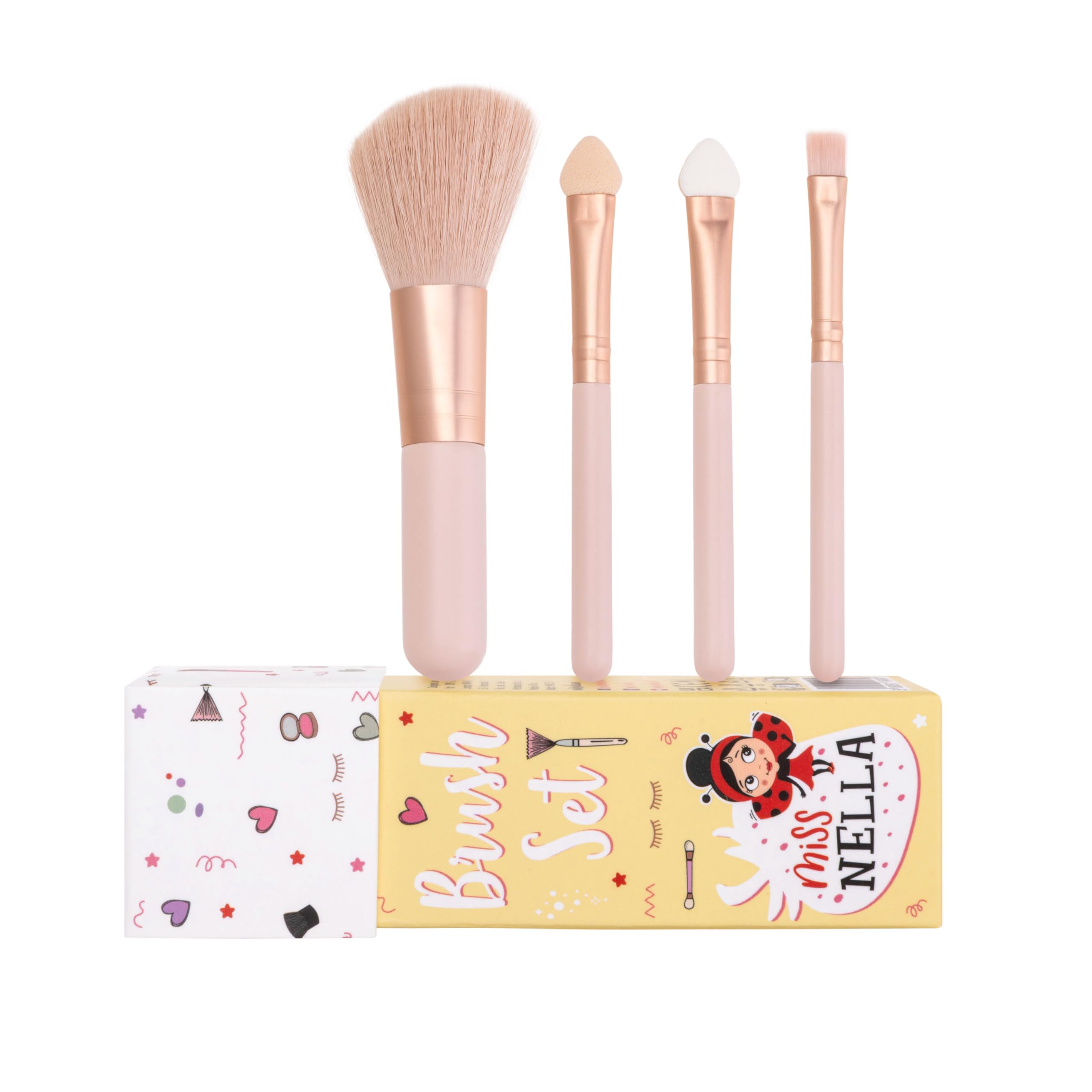 Miss Nella édition spéciale Ensemble de Maquillage et de Vernis à Ongles pour Petites Filles, hypoallergénique, testé dermatologiquement, Non Toxique, sûre et Amusante (Glamorous Picks, 8, unité)