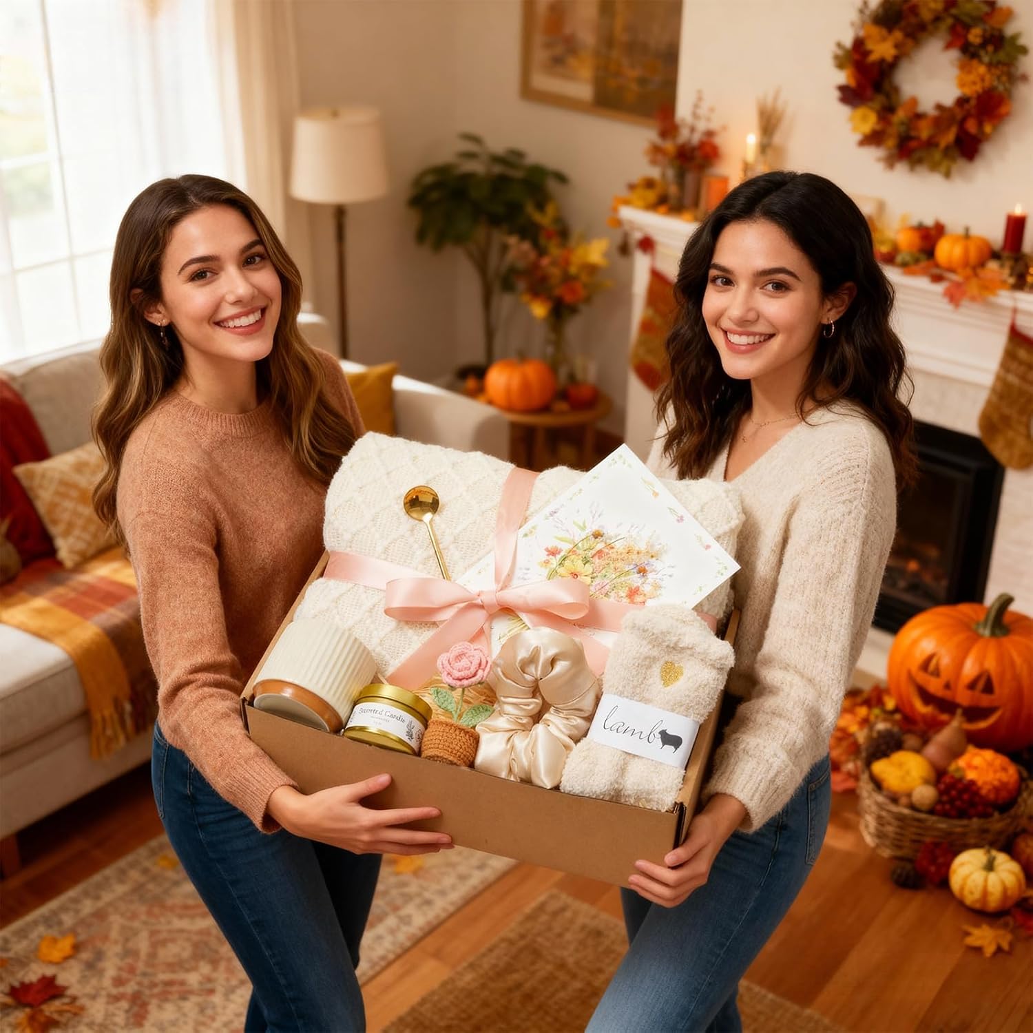 Get Well Soon Gift Package for Women, Birthday Gift Basket Self Care Gifts, Thinking of You Gifts for Women, Relaxing Care Package Birthday Gift Ideas for Mom Her Wife Friend Sister - Image 8