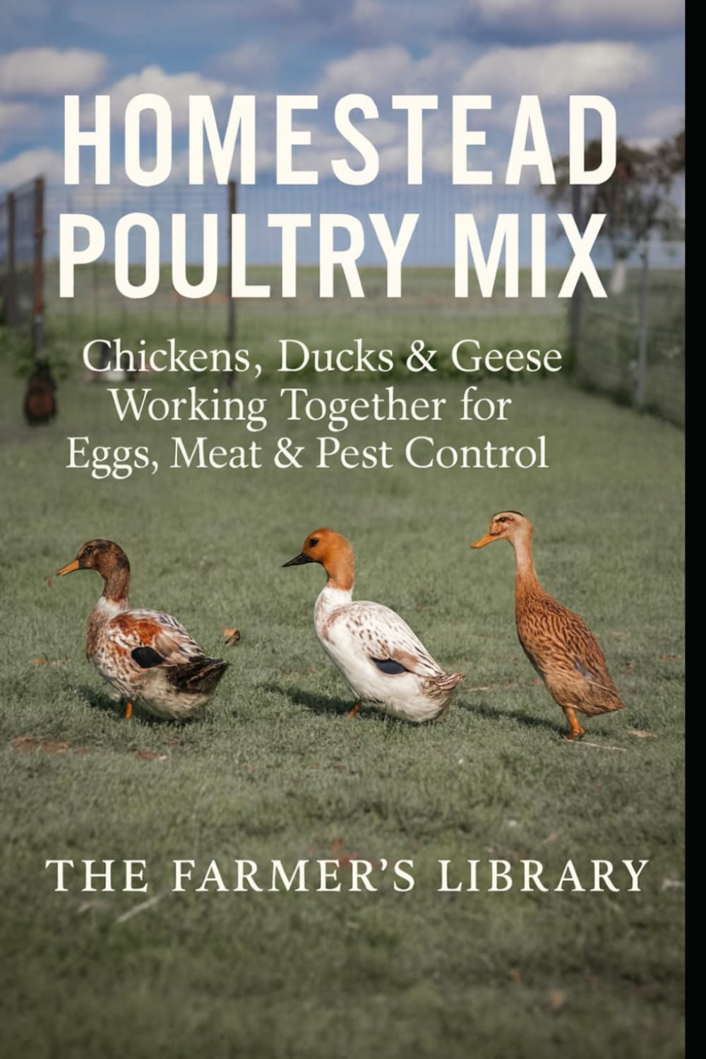 Homestead Poultry Mix: How Chickens, Ducks and Geese Work Together for Eggs, Meat, Pest Control and Healthy Land