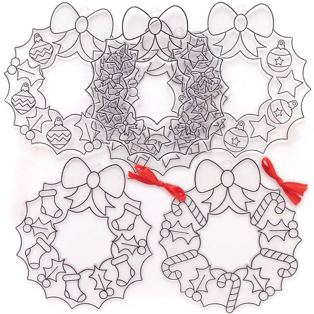 Attrapes Soleil Boule De Noël - Kit Créatif 8 Pièces Pour Enfants - Décorations Festives à Fabriquer Soi-Même
