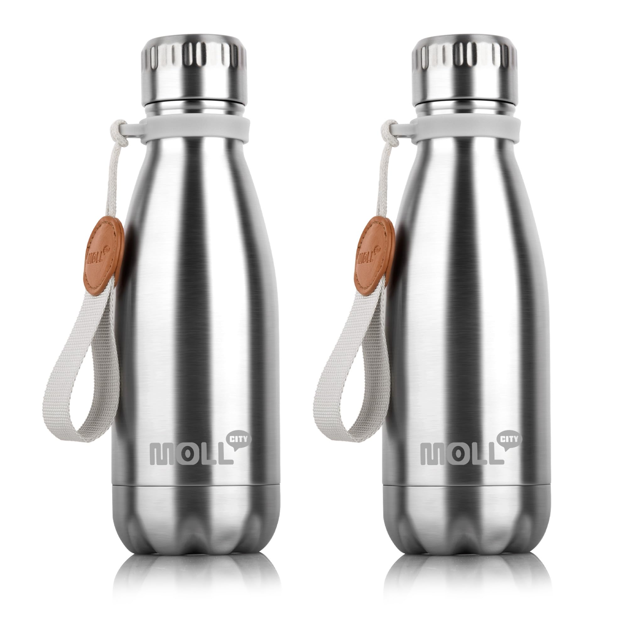 9 oz Stainless Steel Kids Water Bottle for Kids Back to School,2Pcak