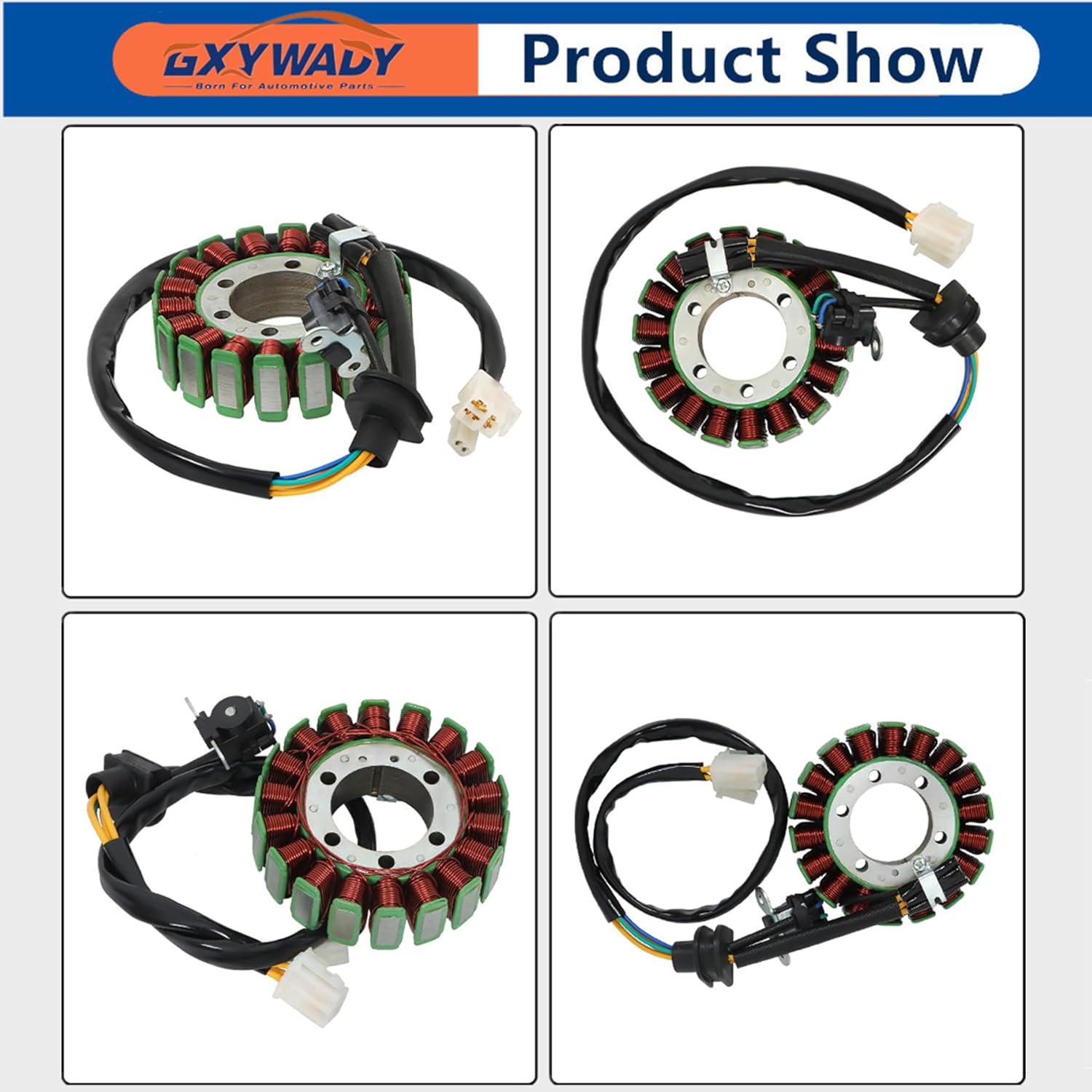 GXYWADY Motorcycle Stator Coil 32101-24F10 Replacement for Suzuki Hayabusa 1300 GSX-1300R 2002-2007 2002 2003 2004 2005 2006 2007