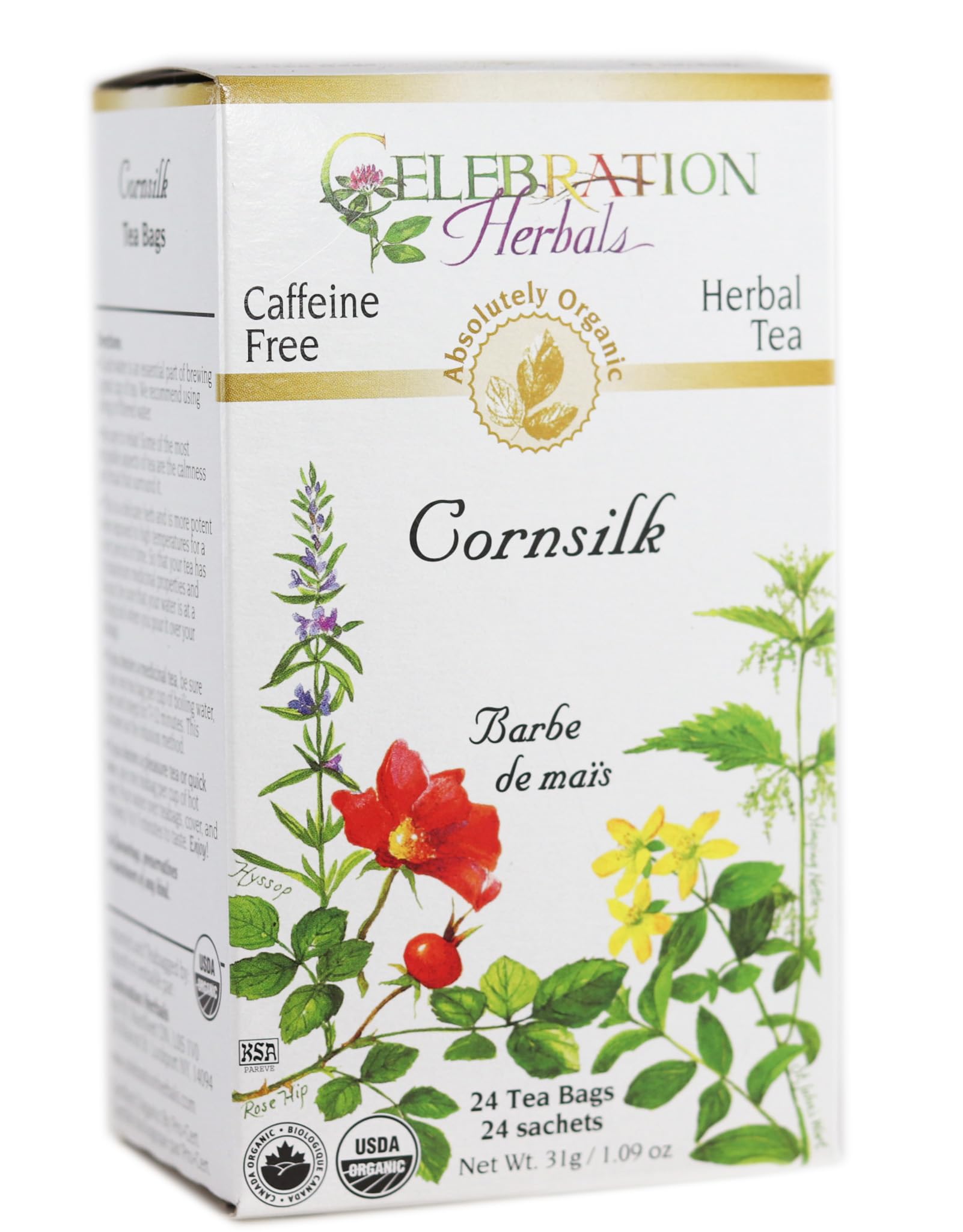 Celebration Herbals Organic Cornsilk Tea
