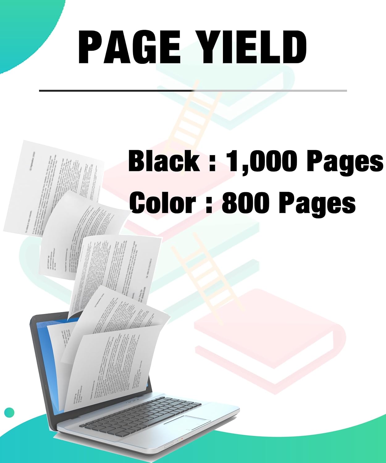Compatible 923e Black Ink Cartridge Replacement for HP 923e Ink 923 XL for Office-Jet Pro 8120 8120e 8122e 8123 8130 8130e 8135e 8138e 8139e Laser Printer (2-Pack, Black, 4K0T7LN)