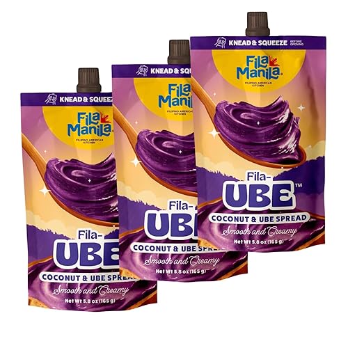 FilaManila Ube New 2024 Coconut Spread - Filipino Sweet Ube
