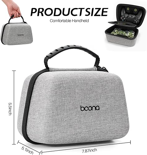 Miniatura 3 de PS5 PS4 Switch Pro Funda para controlador de juego, funda de viaje compatible con PS-5, PS-4, X-Box, Switch Pro y otros controladores, funda