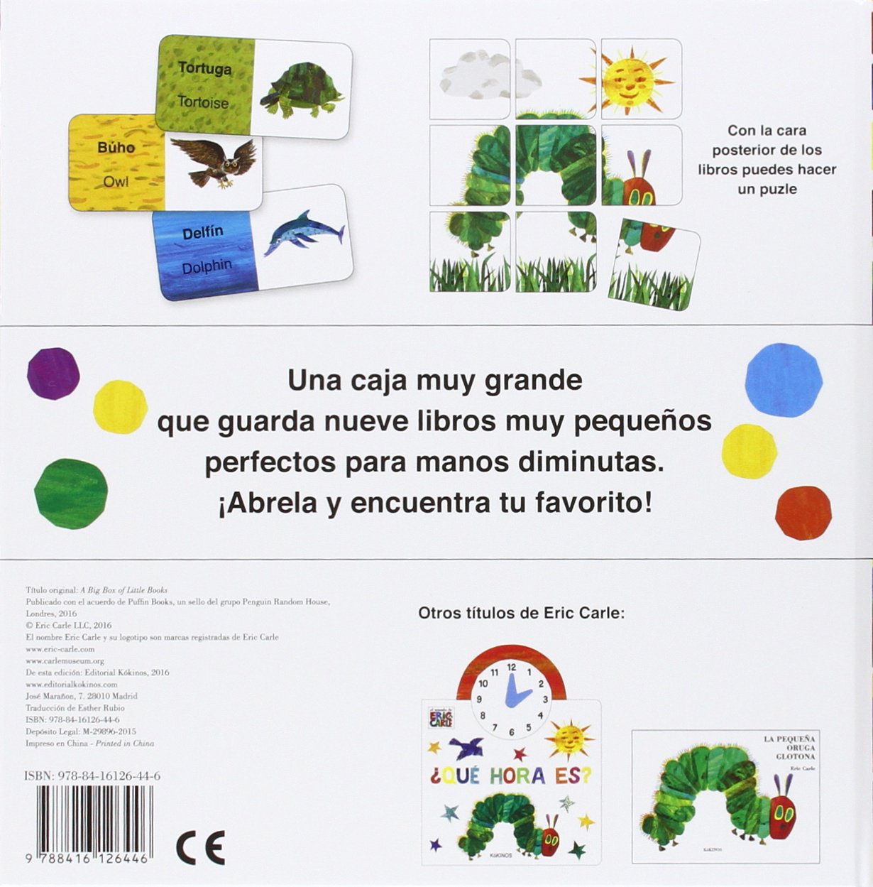 Una caja con muchos libros y un puzzle (INFANTIL JUVENIL)