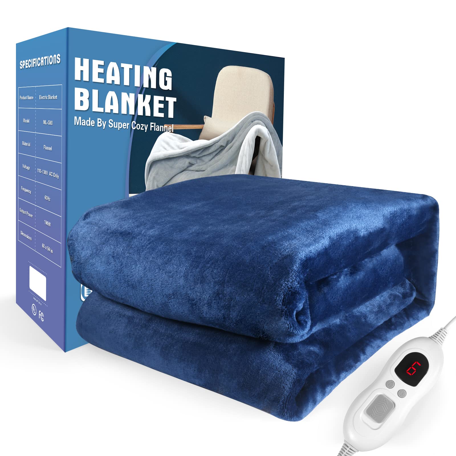 heated blankets on amazon