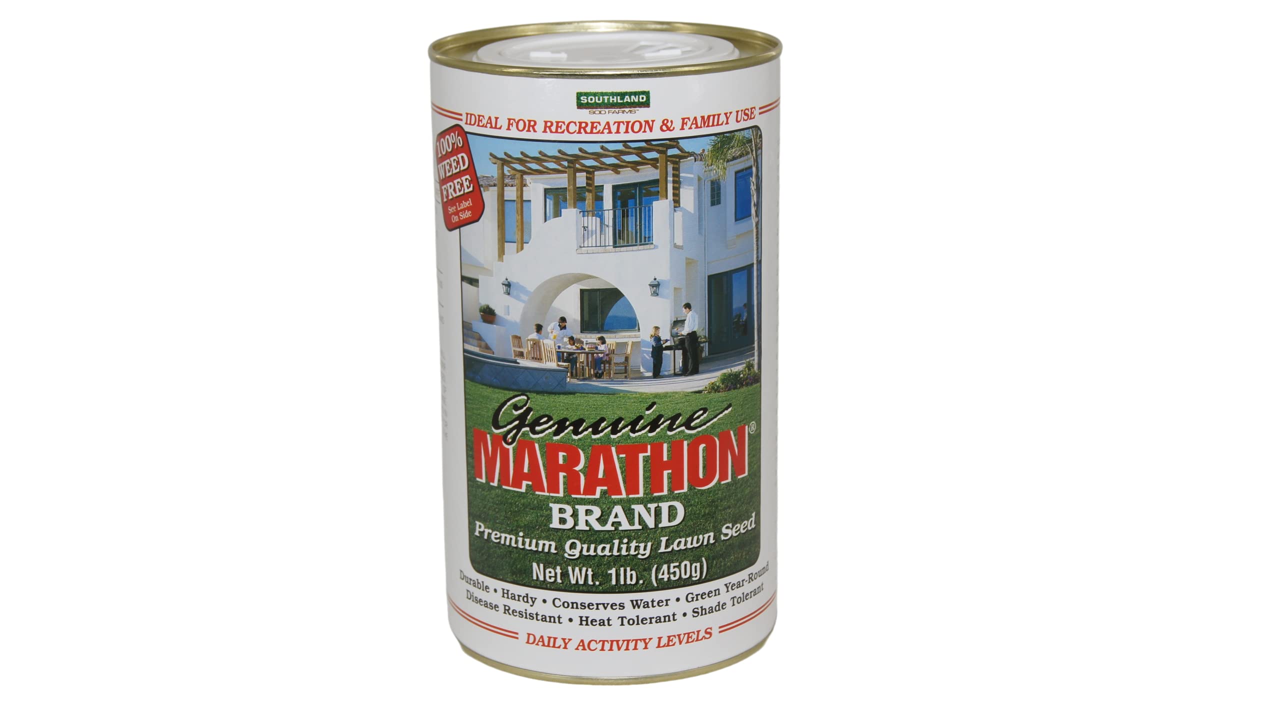 Marathon Grass Seed Can, 1 lb