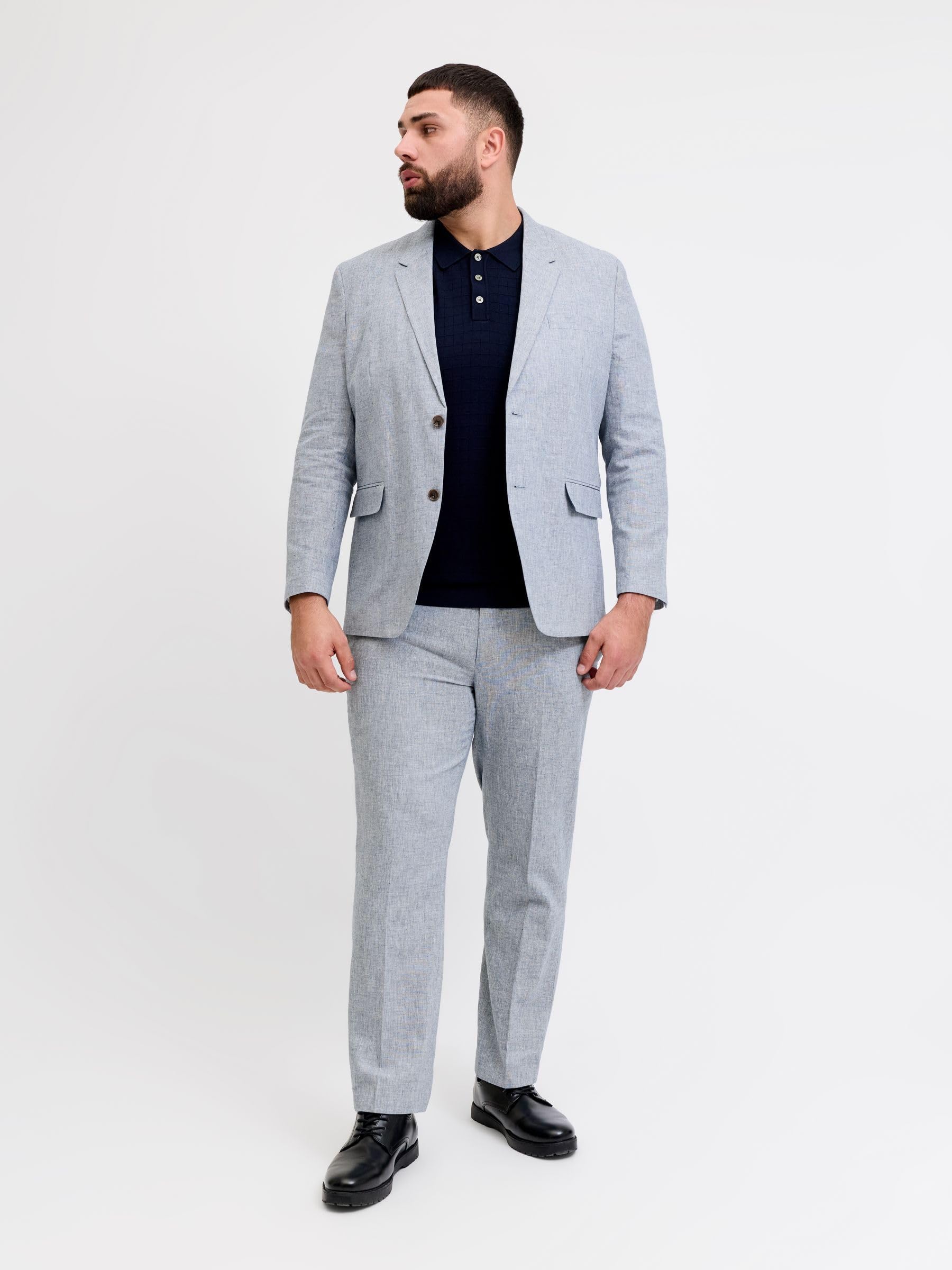 JACK & JONES Jprmartin Summer Blazer No06 Pls Jprmartin Summer Blazer No06 Pls Uomo (Pacco da 1)