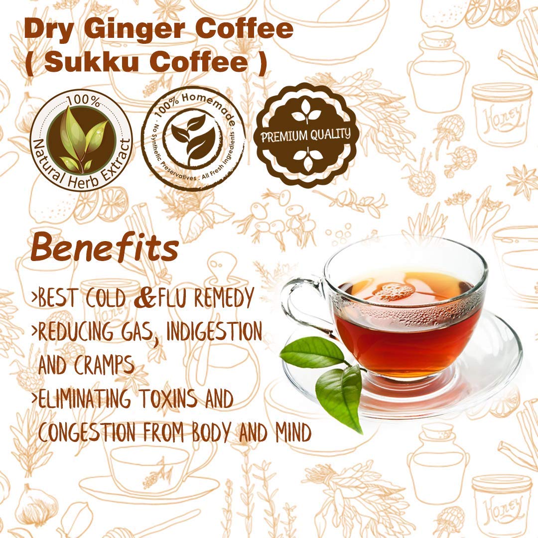 Sukku Coffee Mezcla de bebida de jengibre seco 250g