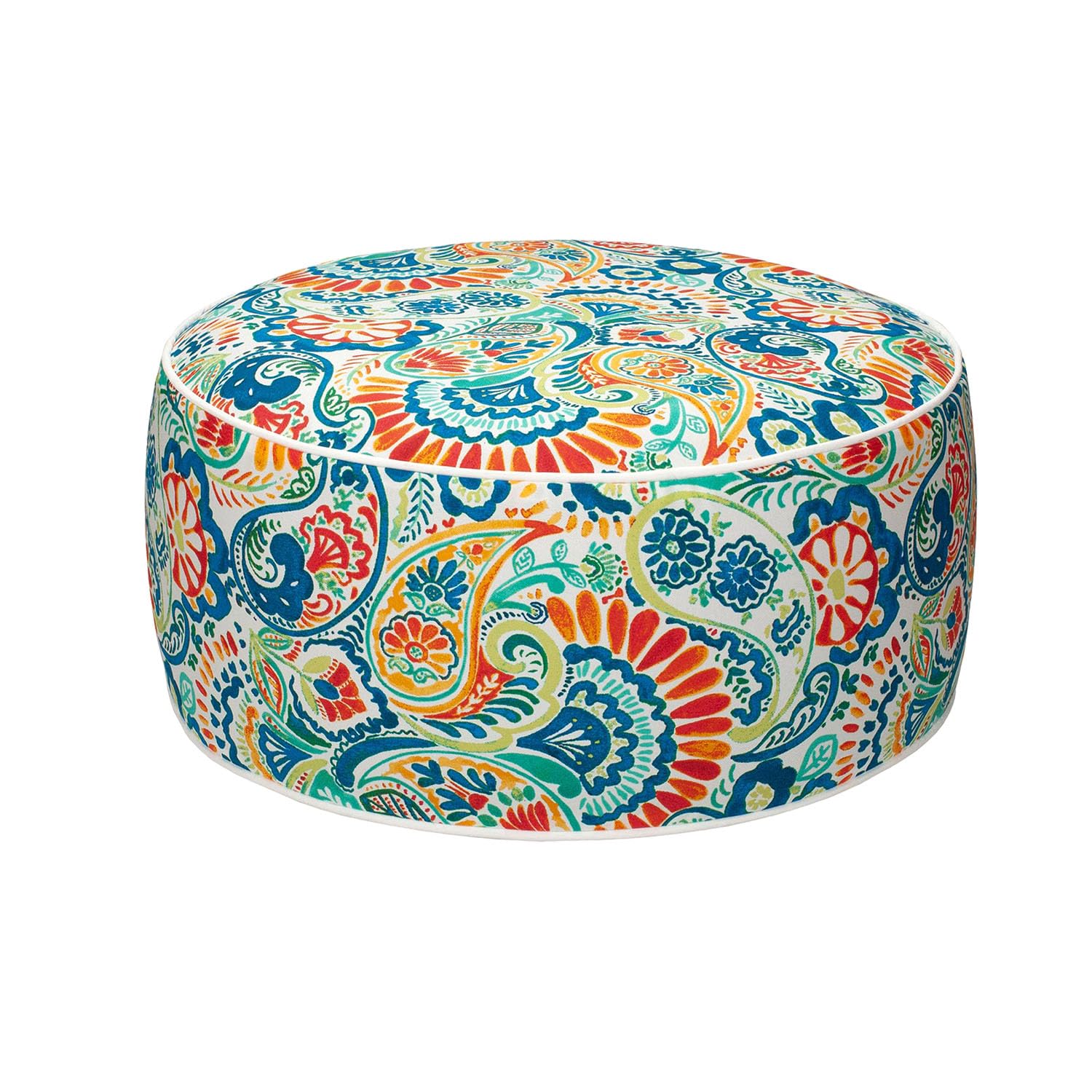 Magpie Fabrics Inflatable Stool Ottoman Pouf