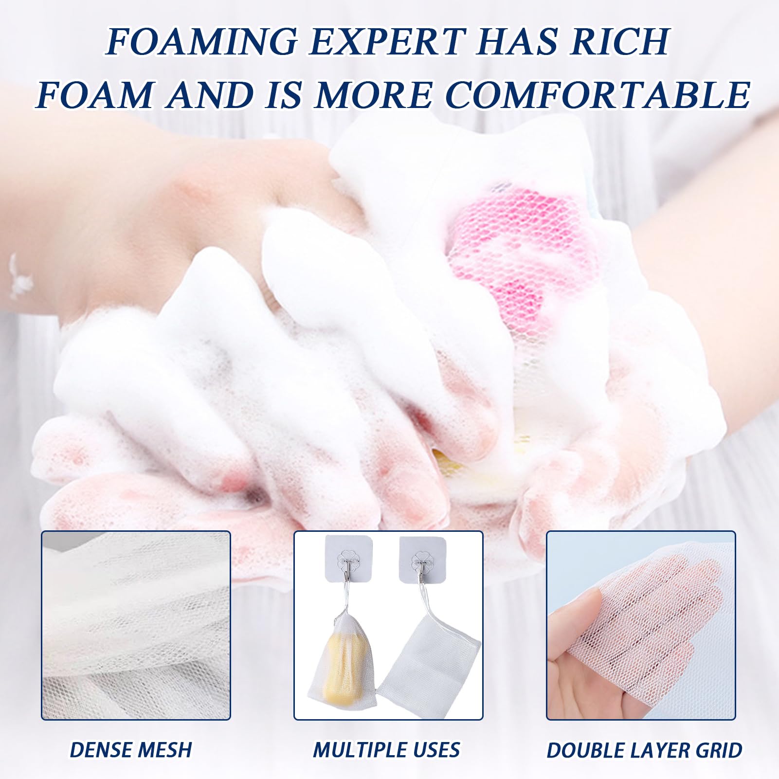Acne Foaming Wash, pianka do głębokiego oczyszczania porów | Łagodny codzienny środek do mycia twarzy do głębokiego oczyszczania porów, przeciwpryszczowy płyn, do oczyszczania twarzy z