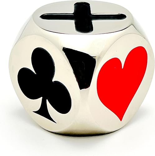 Miniatura 9 de Luck Lab Marcadorindicador Trump de alta calidad, para usar con Euchre, Pinochle, Bridge y más, viene con bolsa de almacenamiento de terciopelo