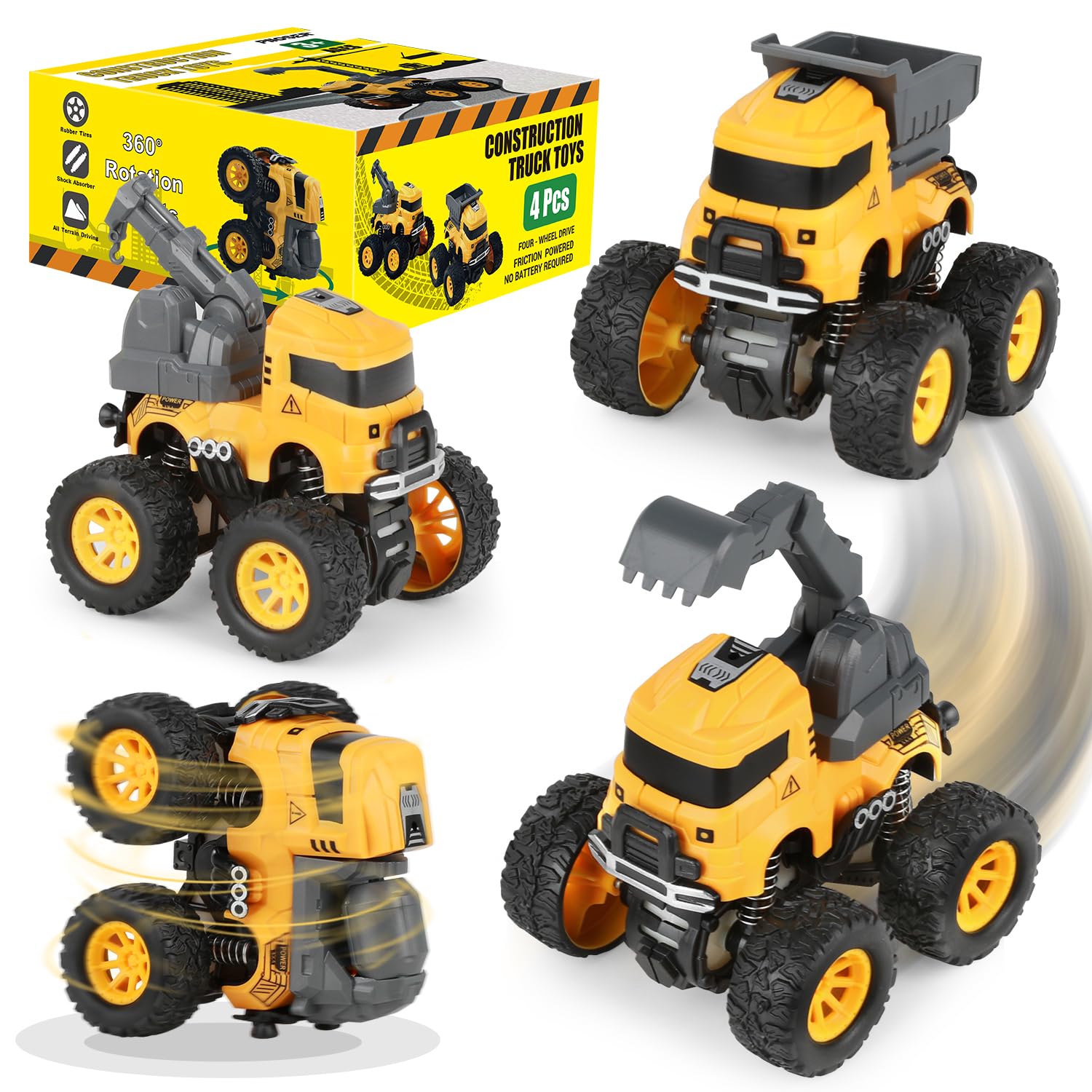 LONANDY Stunt 4-Pack