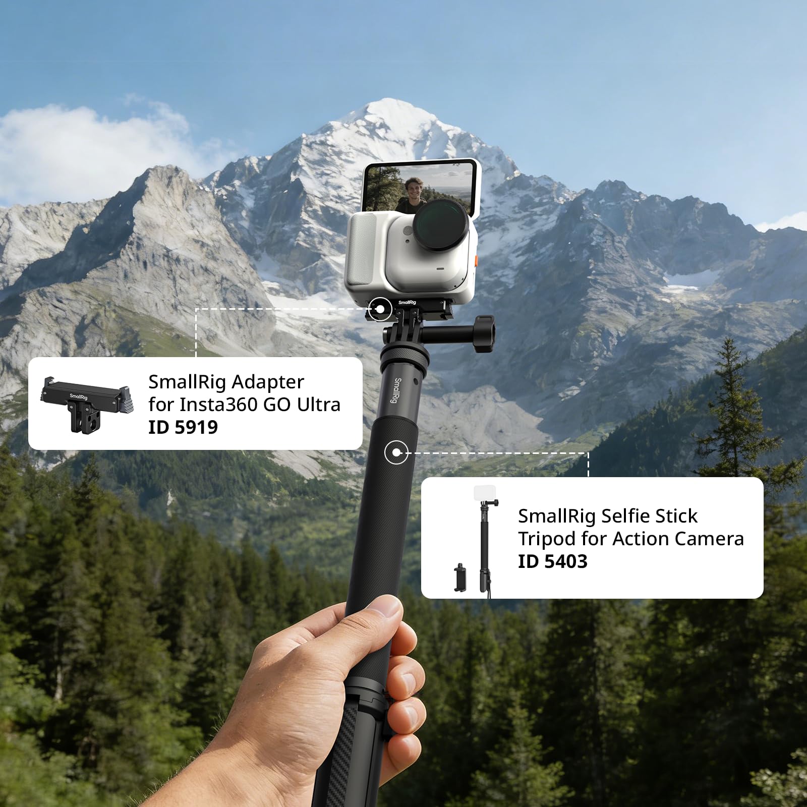 SMALLRIG CPL Filter for Insta360 GO Ultra 6087