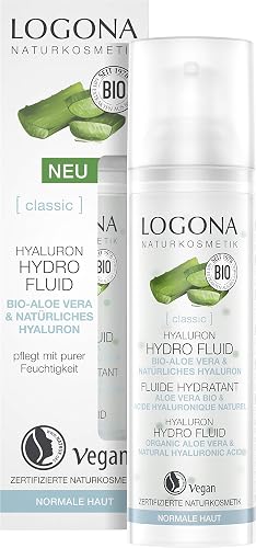 Hyaluron Serum von LOGONA Naturkosmetik mit hochkonzentrierter Bio Aloe Vera