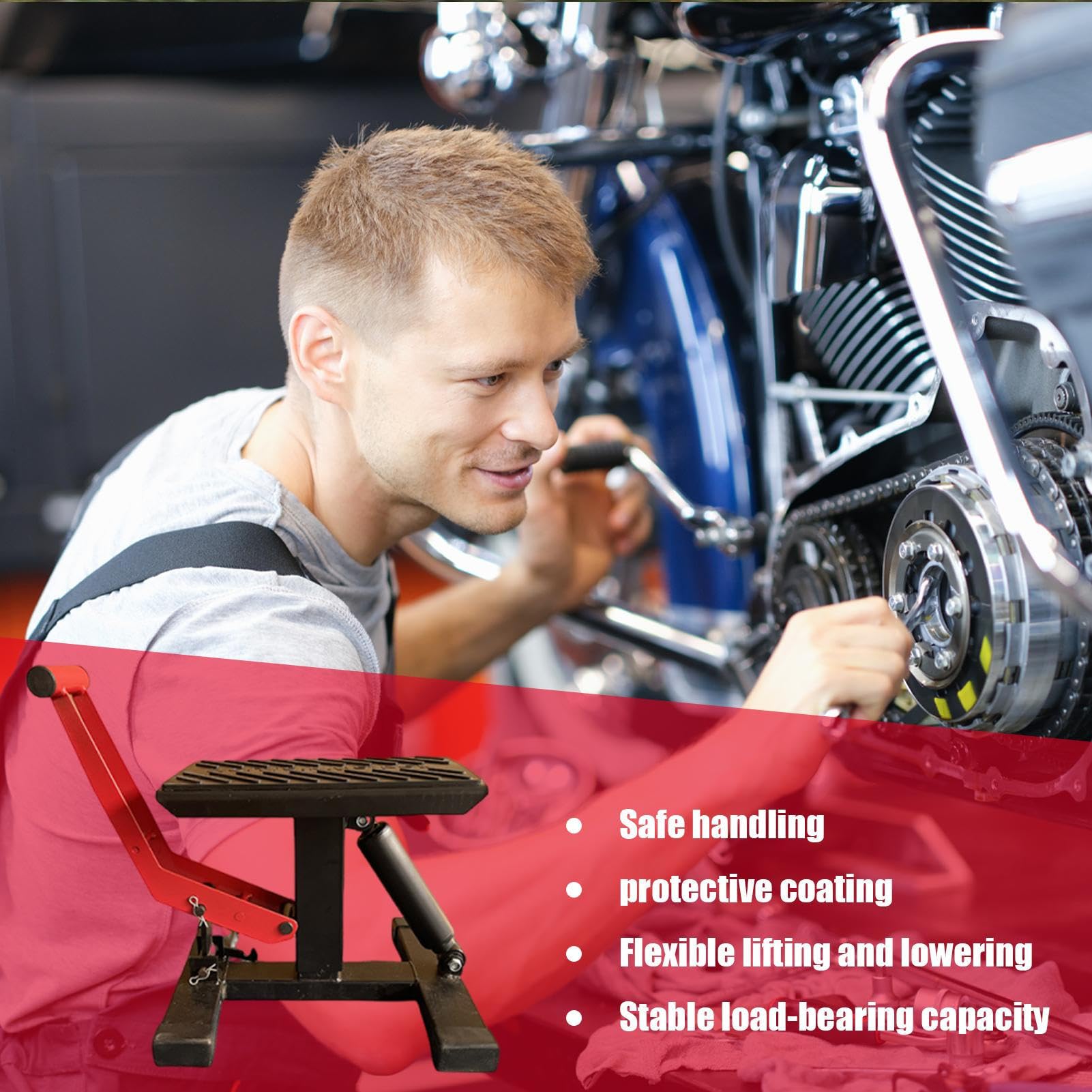 Podnośnik Motocyklowy Regulowany Do Motocykla Terenowego I Podnośnik | Hydrauliczny Sprzęt Warsztatowy Do Naprawy Motocykli Konserwacji Atv I Modifikacji