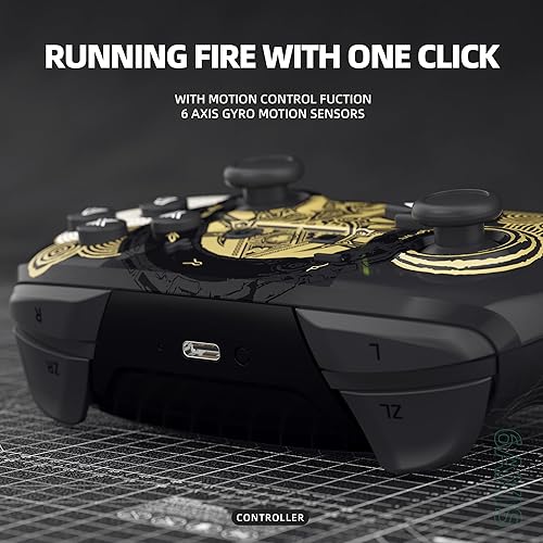 Miniatura 5 de Switch Controllers,Switch Pro Controller Compatible for SwitchSwitch LiteOLED,Gamepad Pro Controllers Wireless Remote Replacement with Joysticks