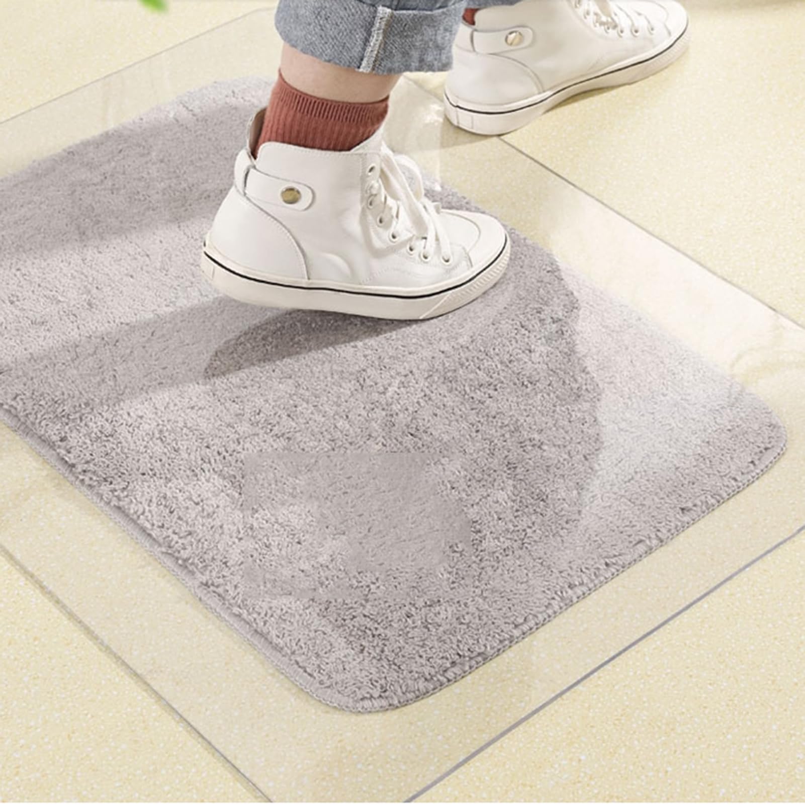 Stuhlunterlage Wasserabdichtung Bodenschutzmatte Transparent Bürostuhlunterlage Schutzteppich Bodenmatte Stärke 1mm PVC Stuhlmatte Pour Speisesaal,Fußmatten,Wohnbereich (90x290cm)