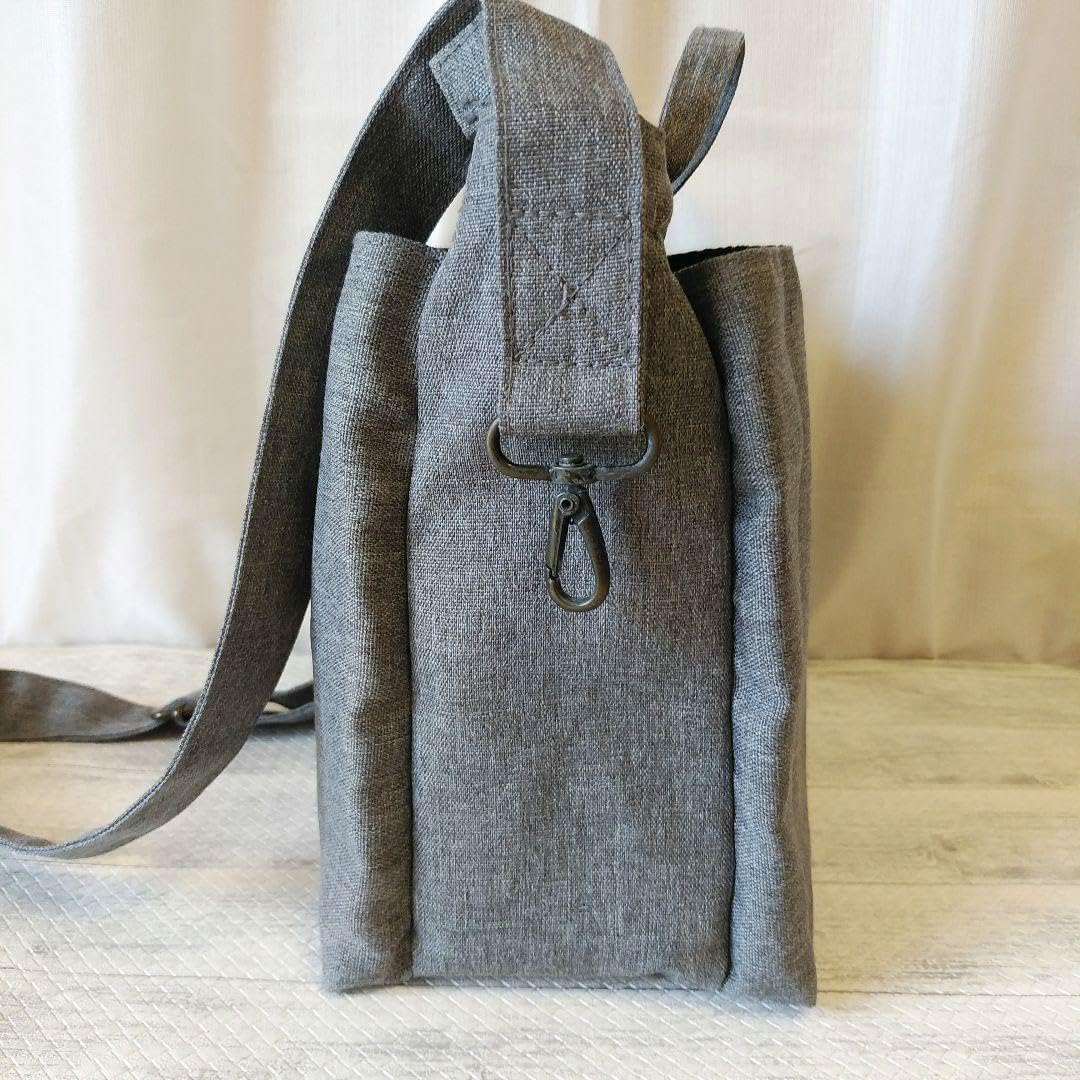 Amazon.co.jp: 杢調 お散歩バッグ グレー DOG DEPT ドッグデプト