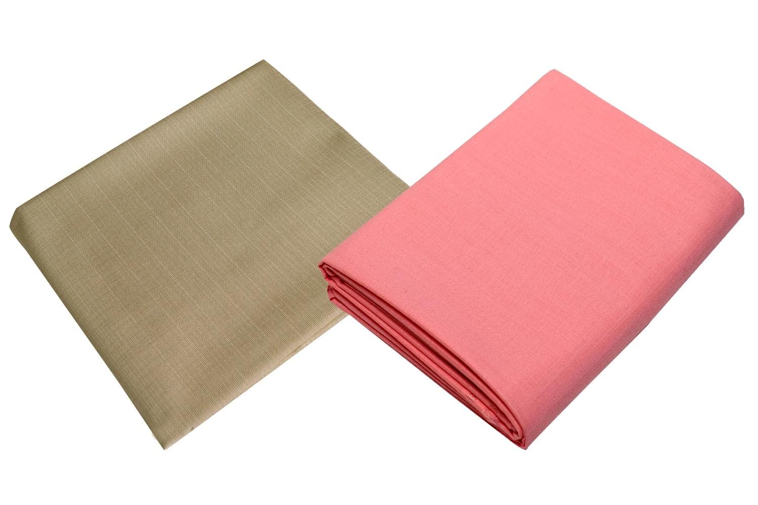 KUNDAN SULZ GWALIOR Men's Cotton Shirt & Poly-Viscose Trouser Fabric Combo Set-image-47