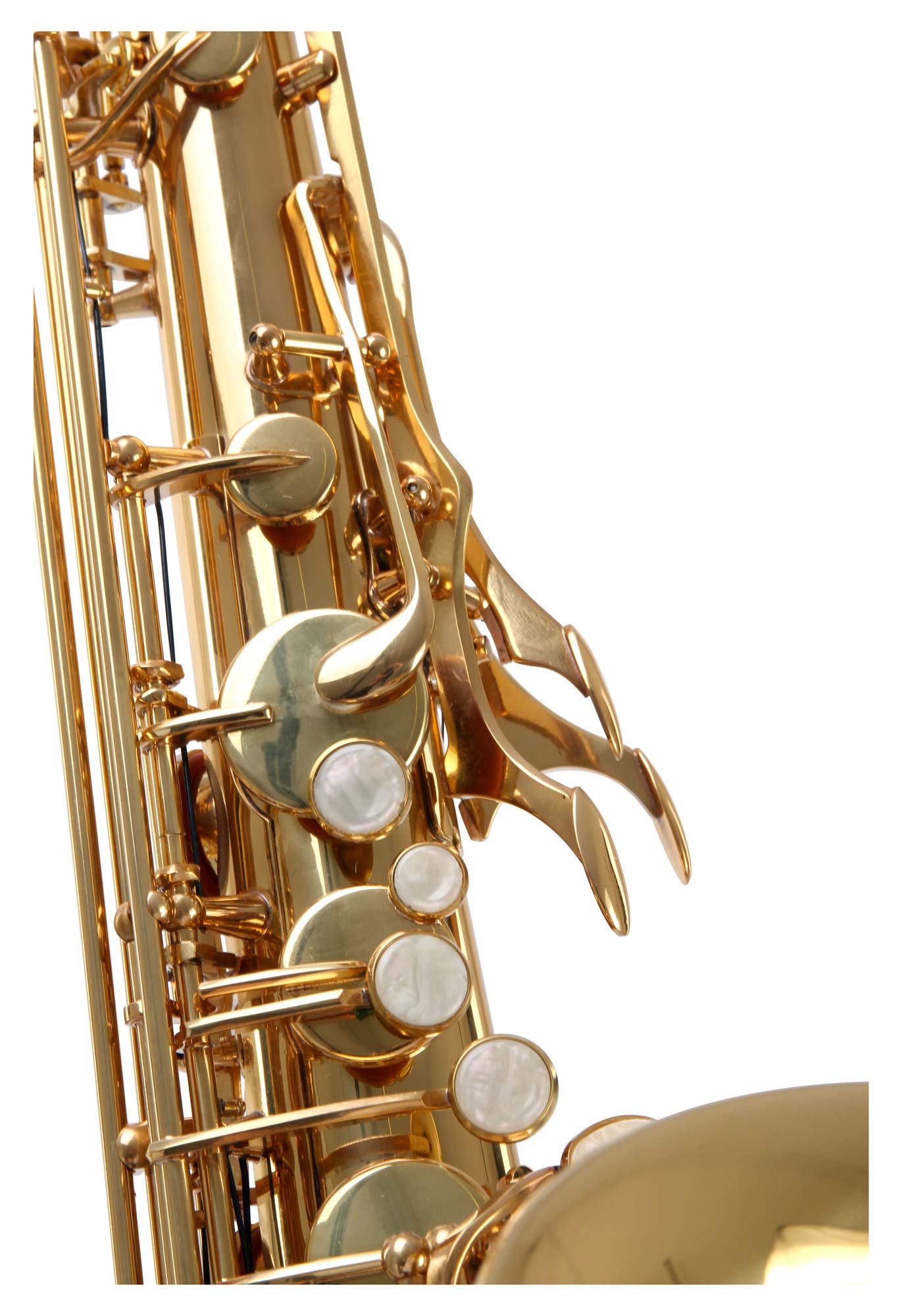 Classic Cantabile Winds TS-450 Saxophone Ténor Sib - Accordage Sib - Clé Fa# aigu - Pack Économique incluant 10 Anches de Saxophone