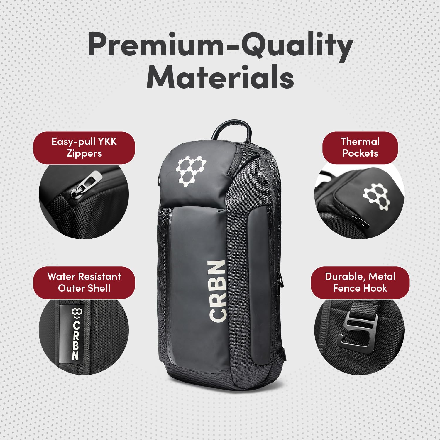 Amazon.com : CRBN Pickleball - Sling Bag – Pro Team Water 