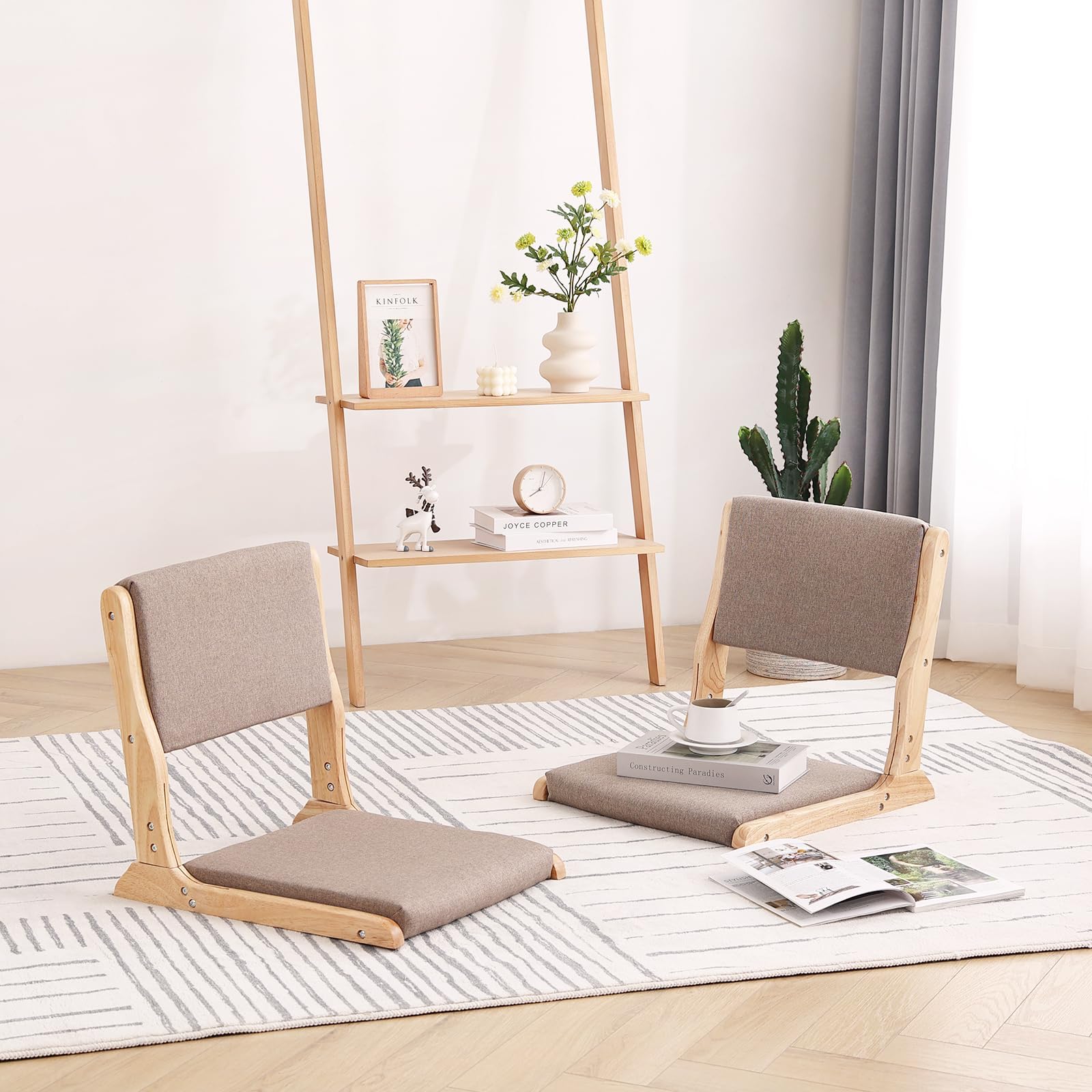 Amazon.com: Tiita 2Pcs Floor Games Chair, Foldable Meditation