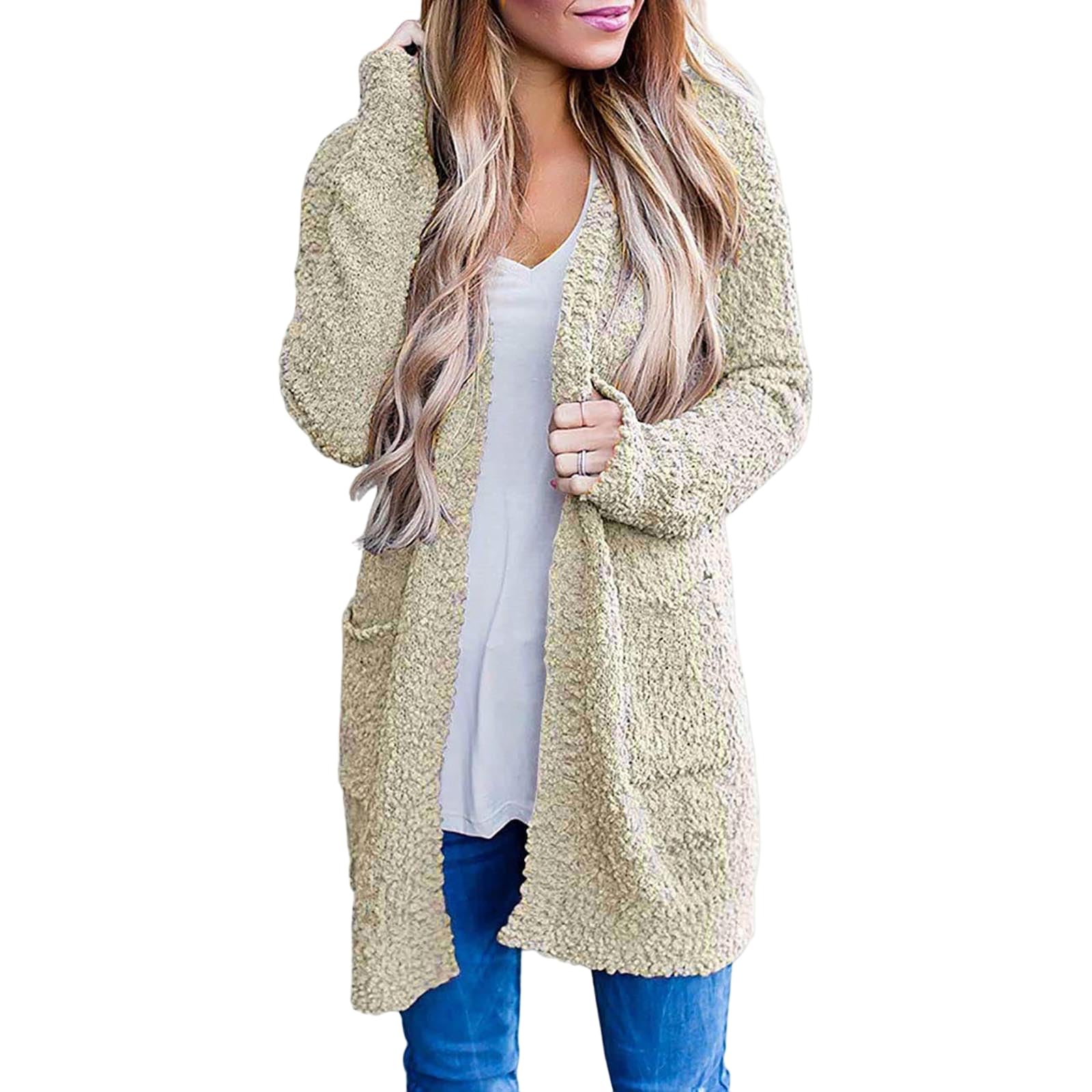 トップス Blurred Clothing Co. POPCORN CARDIGAN Blurred Clothing Co. POPCORN CARDIGAN