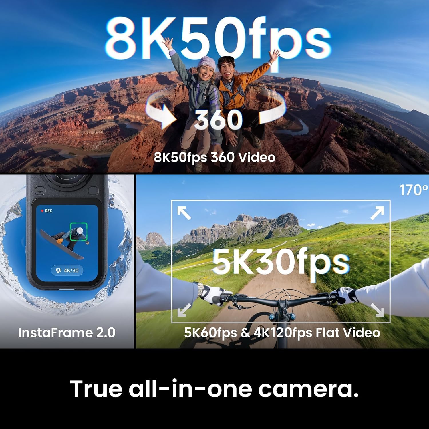 Amazon.com: Insta360 X6 Motorcycle Bundle-8K Waterproof 360 Action