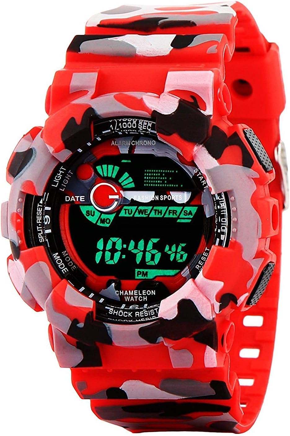 - Emartos Digital Men's Watch (Multicolored Dial Multi Colored Strap)