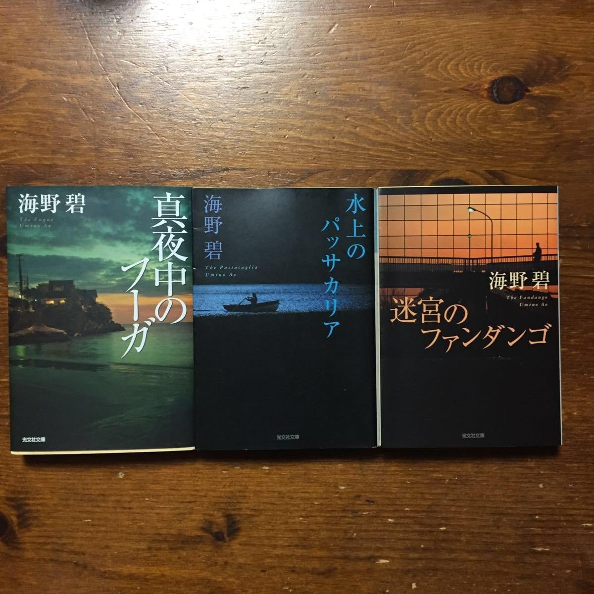 Amazon.co.jp 日本ミステリー文学大賞新人賞 海野碧/水上のパッサカリア 迷宮のファンダンゴ フーガハードボイルド 群像新人文学賞